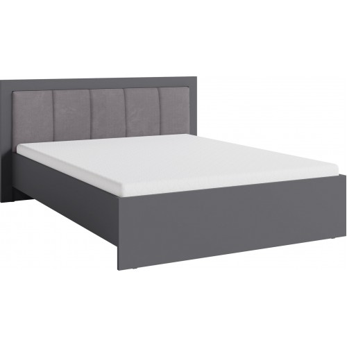 Gulta 160 cm SMART, antrancīts